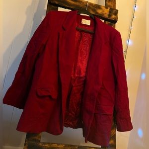 Pendleton Red Blazer